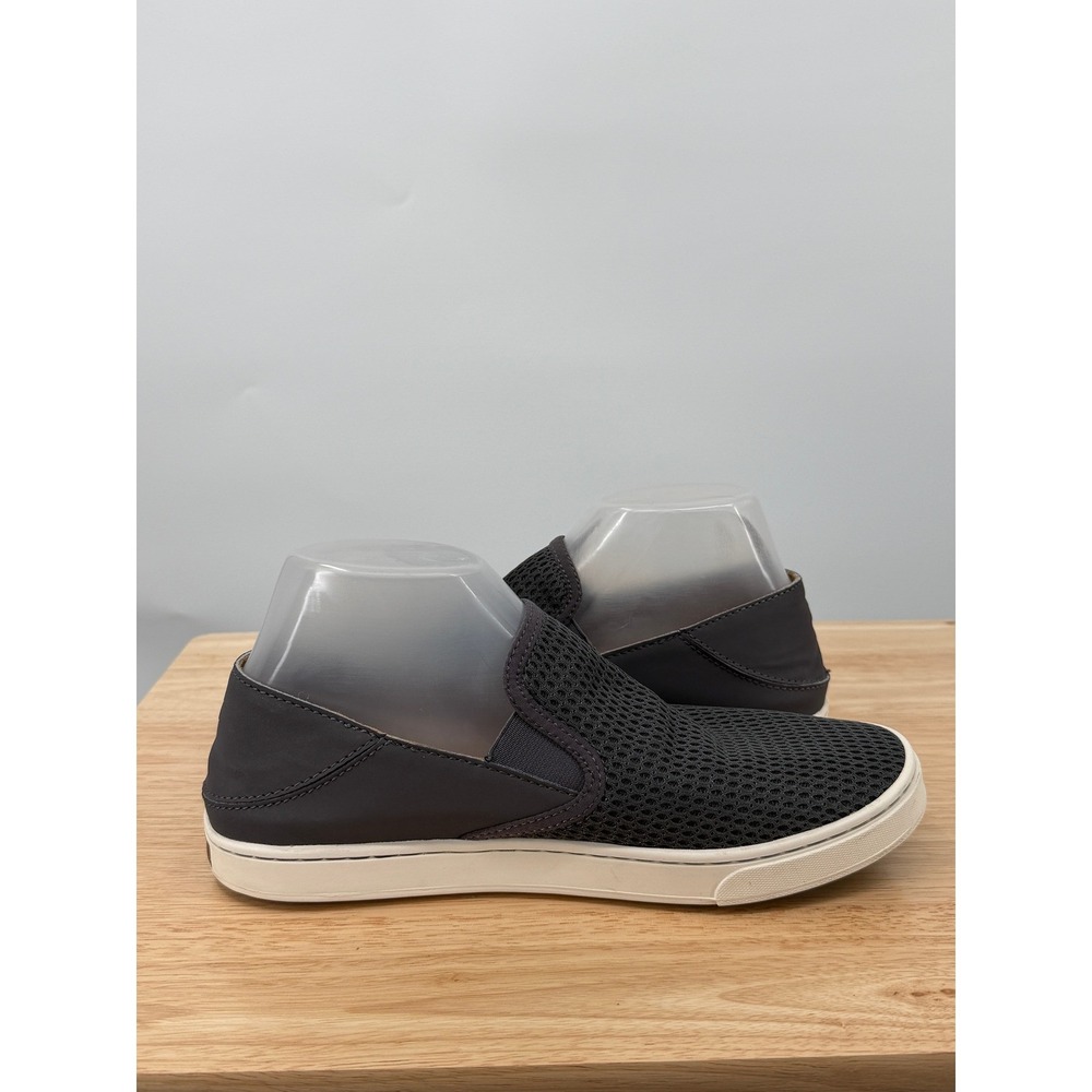 OluKai Pehuea Womens W9 Slip On Sneakers Gray Mesh Lightweight Walking Shoes - Picture 7 of 11
